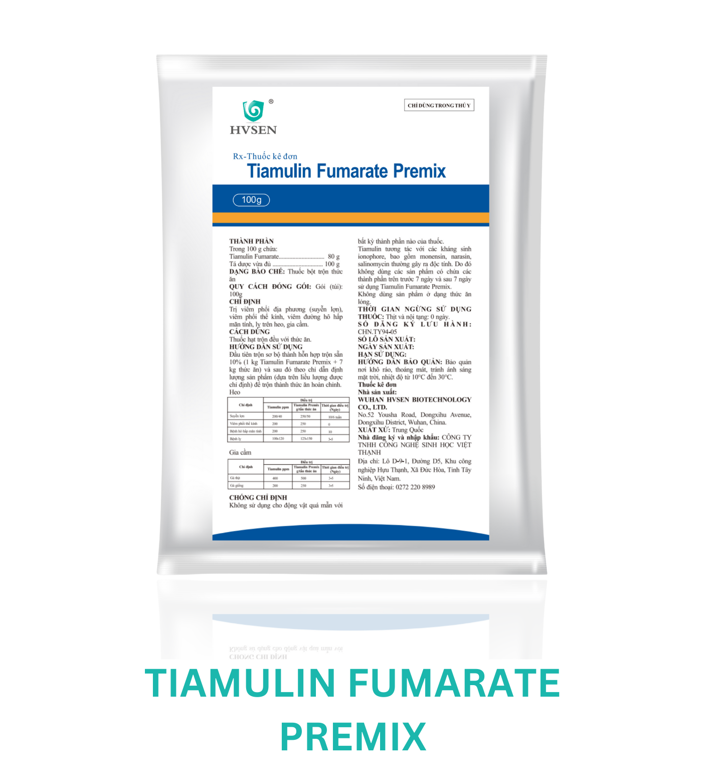 TIAMULIN FUMARATE PREMIX
